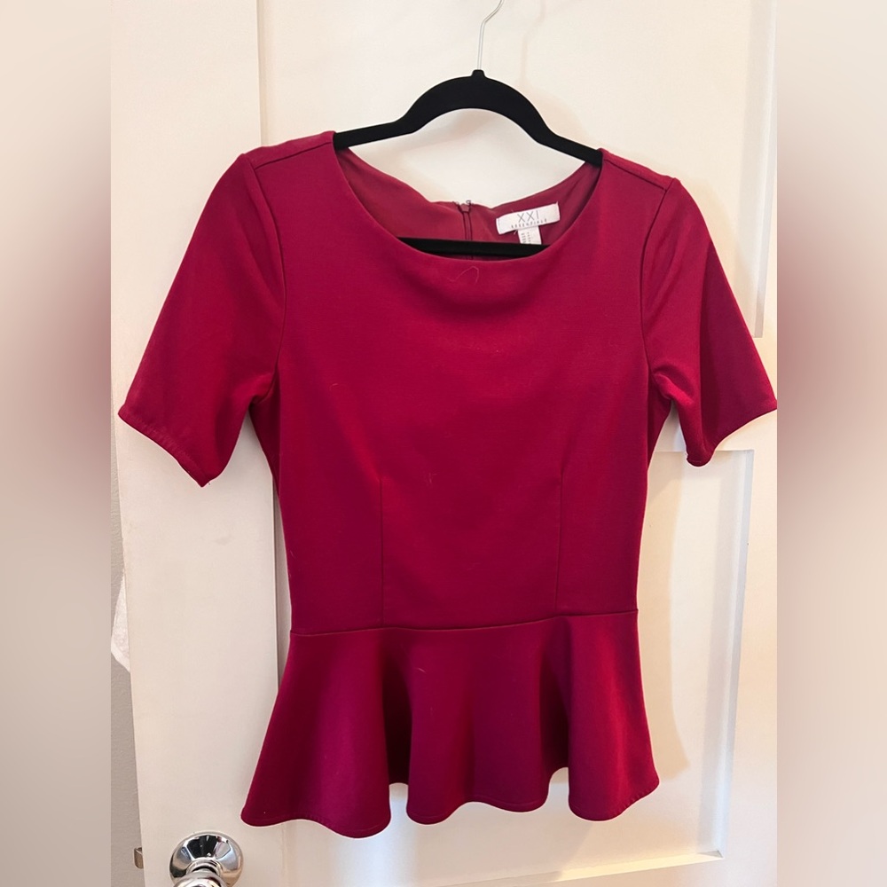 Peplum top